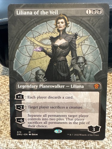Mtg liliana del velo - mtg, art