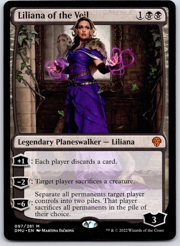 Liliana the veil mythic - liliana,