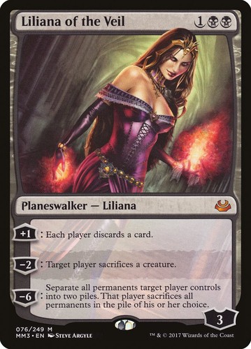 Mtg liliana del velo modern - liliana,