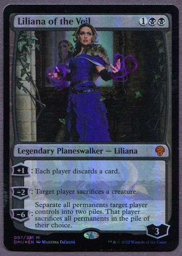 Mtg liliana the veil - mtg,