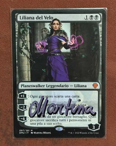 Mtg liliana the veil - the, exc